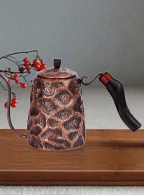 Pour over Coffee Kettle Copper Drip Stovetop Tea Pot for