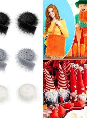 1.5m Faux Fur Ribbon Tapes Fluffy Soft Long Plush Fur