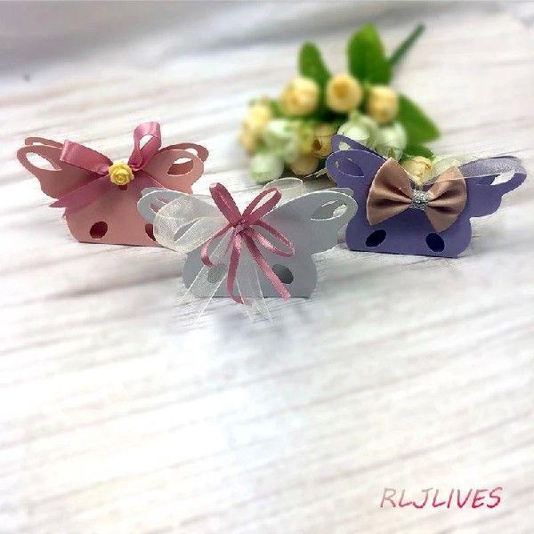 Butterfly Candy Box Metal Cutting Dies Stencils for DIY