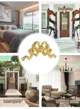 Japanese Scroll Wall Hanger Bow Decoration Wedding Wicker