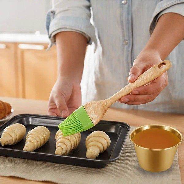 12pcs 2.7 Oz Stainless Steel Sauce Cups 6.1*3.8*4.6cm