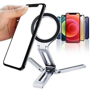 Aluminum Tripod Alloy Smartphone Stand Magnetic Desk Phone