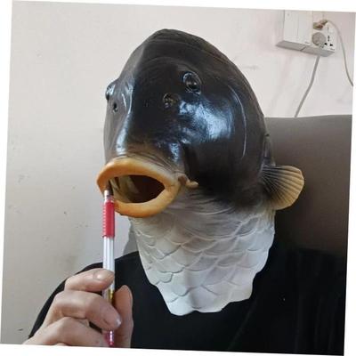 Realistic Fish Mask Latex Masks Animal Head Mask Halloween