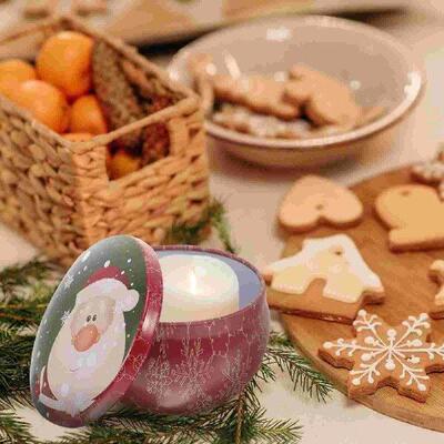 Tins with Lids DIY Aromatherapy Set Tinplate Belly Jar