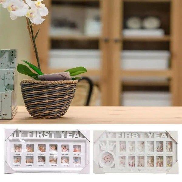 First Year Photo Frame 12 Months Display Photo Frame Letter