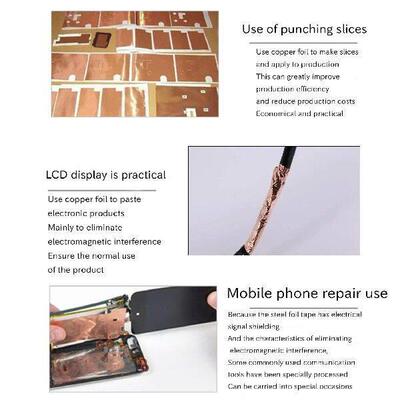 Copper Foil Tape 50mm x 30M for EMI Shielding Conductive