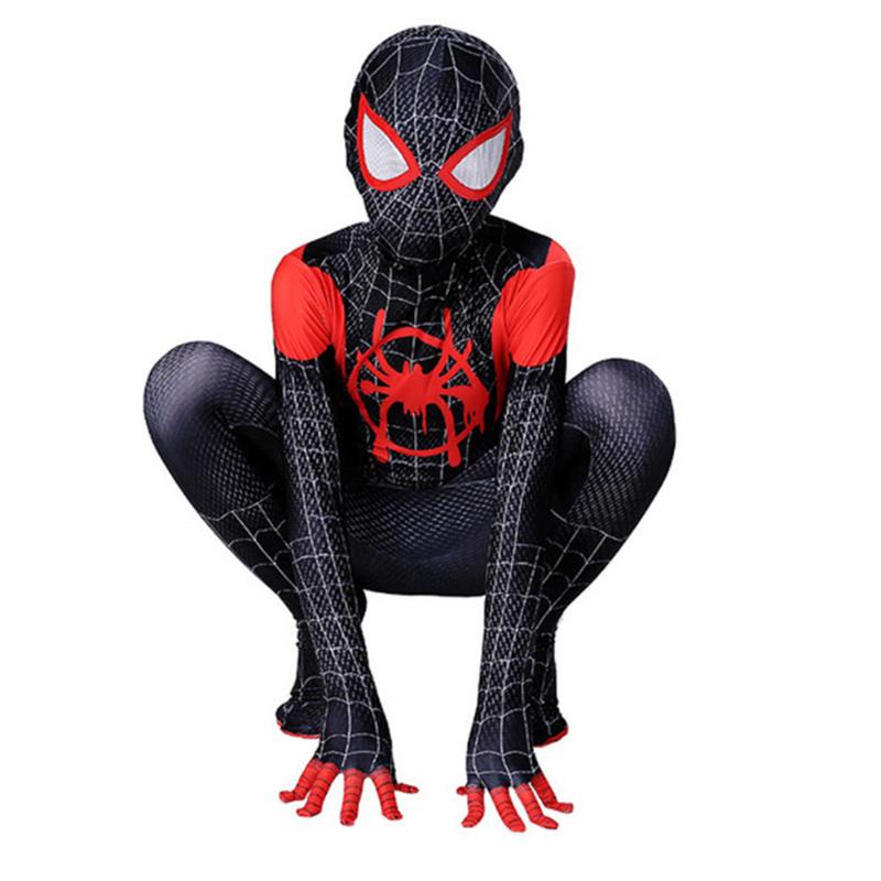 New Miles Morales Far From Home Spiderman Cosplay Costume P