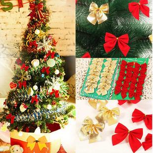 decorations decoration bowknot tree 12pc Christmas christmas