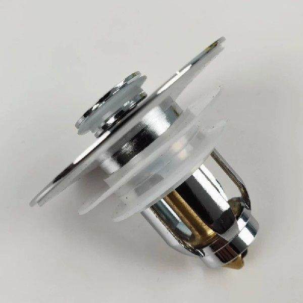 Practical PopUp Basin Plug with Removable Filter Basket