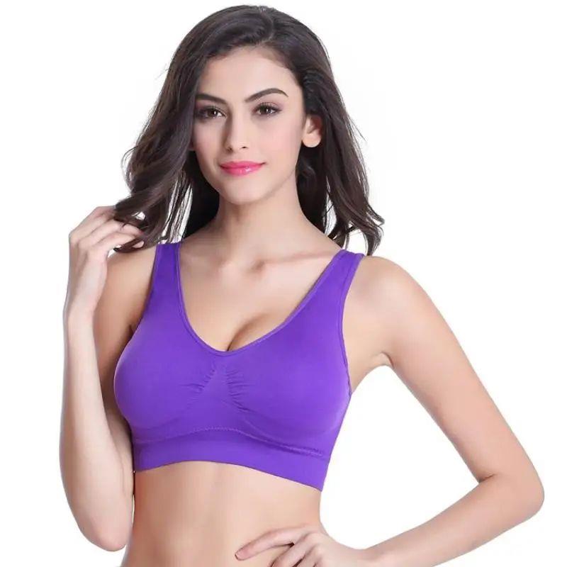Women Sports Bra Without pad Sleep Brassiere Underwear sleep