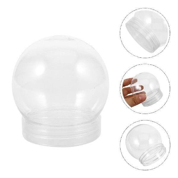 15pcs Snow Globes For Adults Plastic Snow Globe Snow Globe