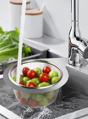 Stainless Steel Swan Sink Strainer Basket Filterable Sink