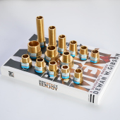 1寸转6分转4分内外丝直接黄铜加长加厚延伸接头内牙转外牙管件