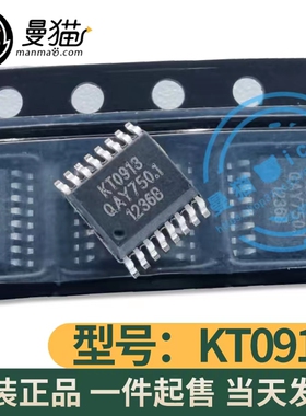 KT0913 SSOP-16全集成数字式多波段收音芯片 全新原装 一个起拍