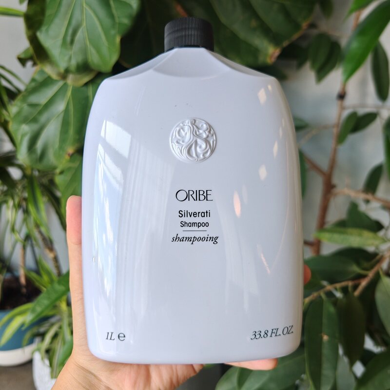 新西兰直邮ORIBE银丝银发白发漂染后护色洗发水护发素发膜 1000ml