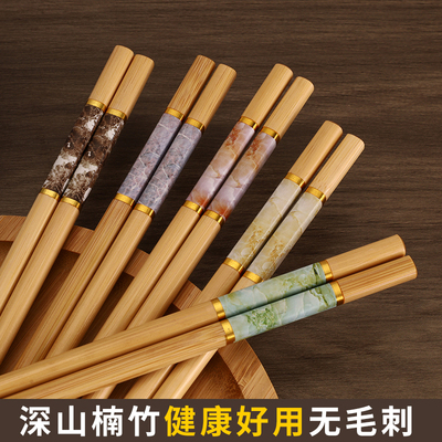 楠竹健康老楠竹一人一筷碳化防霉