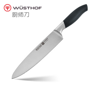 德国进口三叉菜刀1.4116不锈钢材西式料理切生鱼片寿司主厨师牛刀