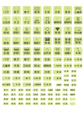 夜光开关贴标示贴标签