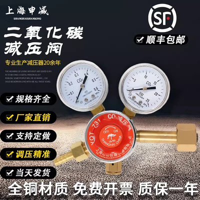 二氧化碳气体钢瓶减压器
