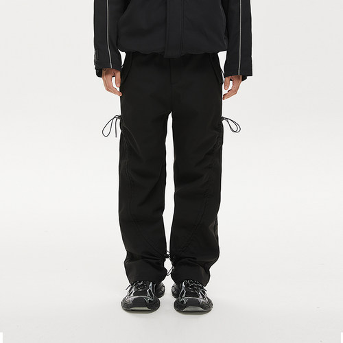 CLIMAXVISION加绒抽绳工装裤