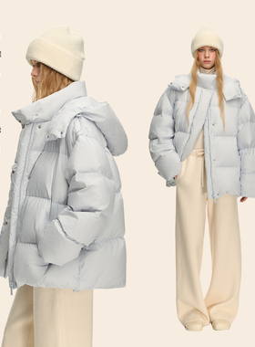 【高蓬易回弹】CLIMAX VISION加厚保暖可拆卸帽零压抗皱羽绒服