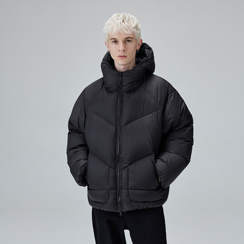 CLIMAXVISION立体绗线羽绒服