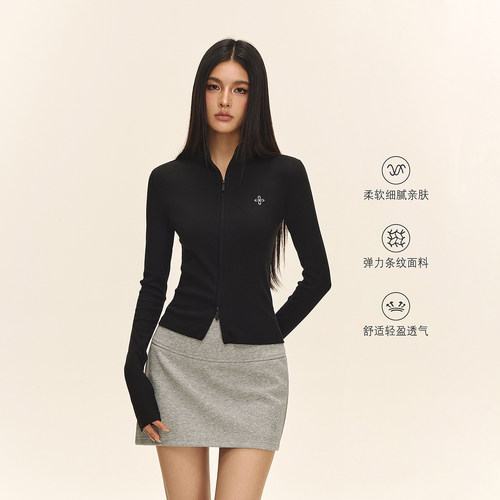 CLIMAXVISION凉感弹力开衫长袖T