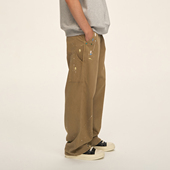 VISION做旧水洗泼墨休闲伐木工装 裤 男美式 CLIMAX 复古直筒长裤