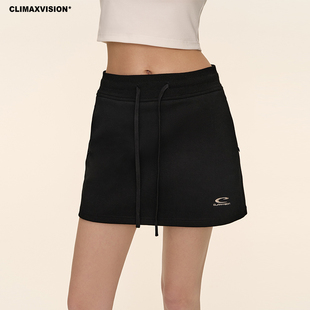CLIMAX 复古运动短裙卫裙防走光辣妹包臀半身裙 VISION美式