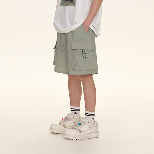 CLIMAXVISION多口袋工装短裤