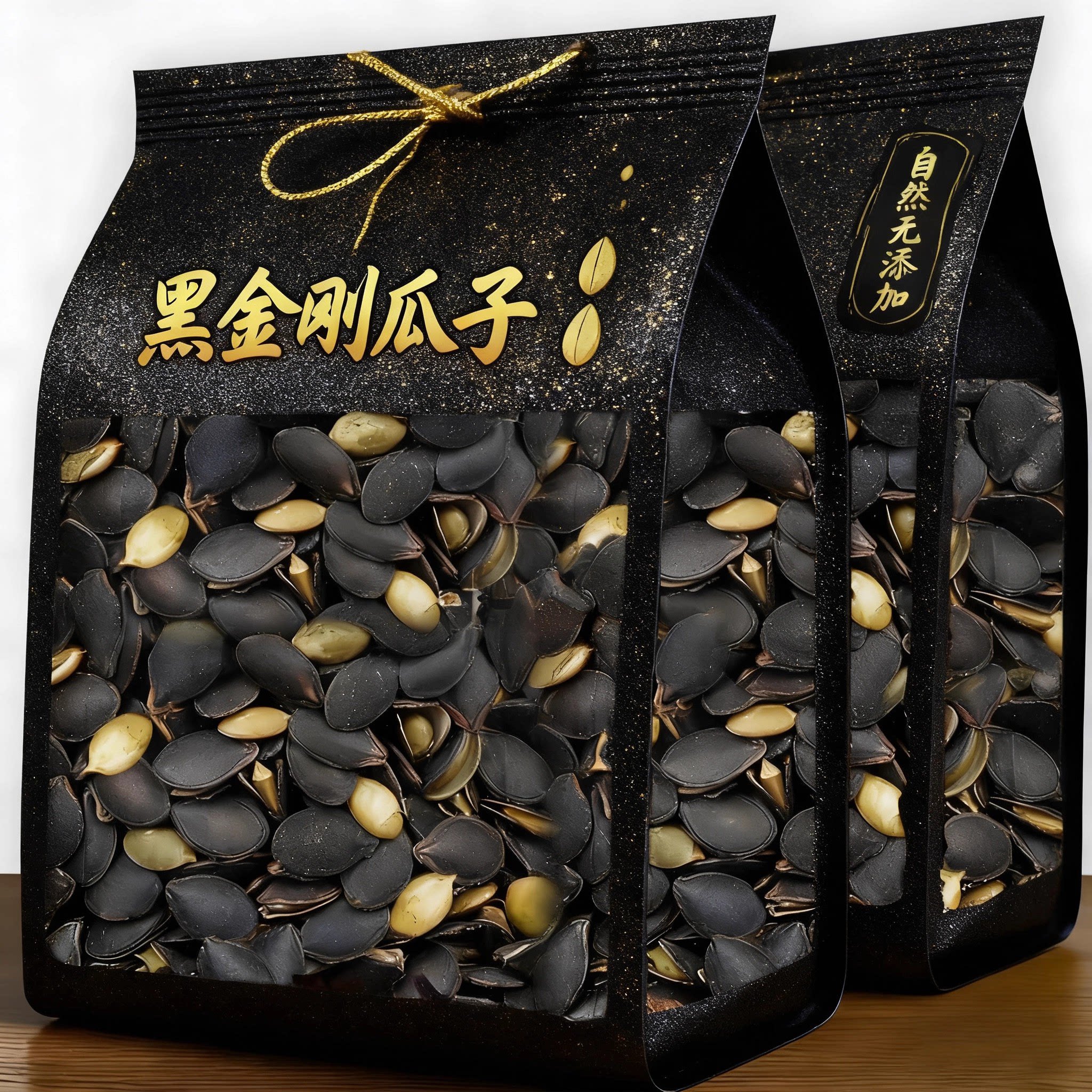 黑金刚南瓜子籽开口原味炒熟2025新货零食新疆特产官方旗舰店年货