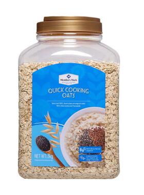 Members Mark亚麻籽燕麦片1.5kg膳食纤维营养早餐优质碳水主食