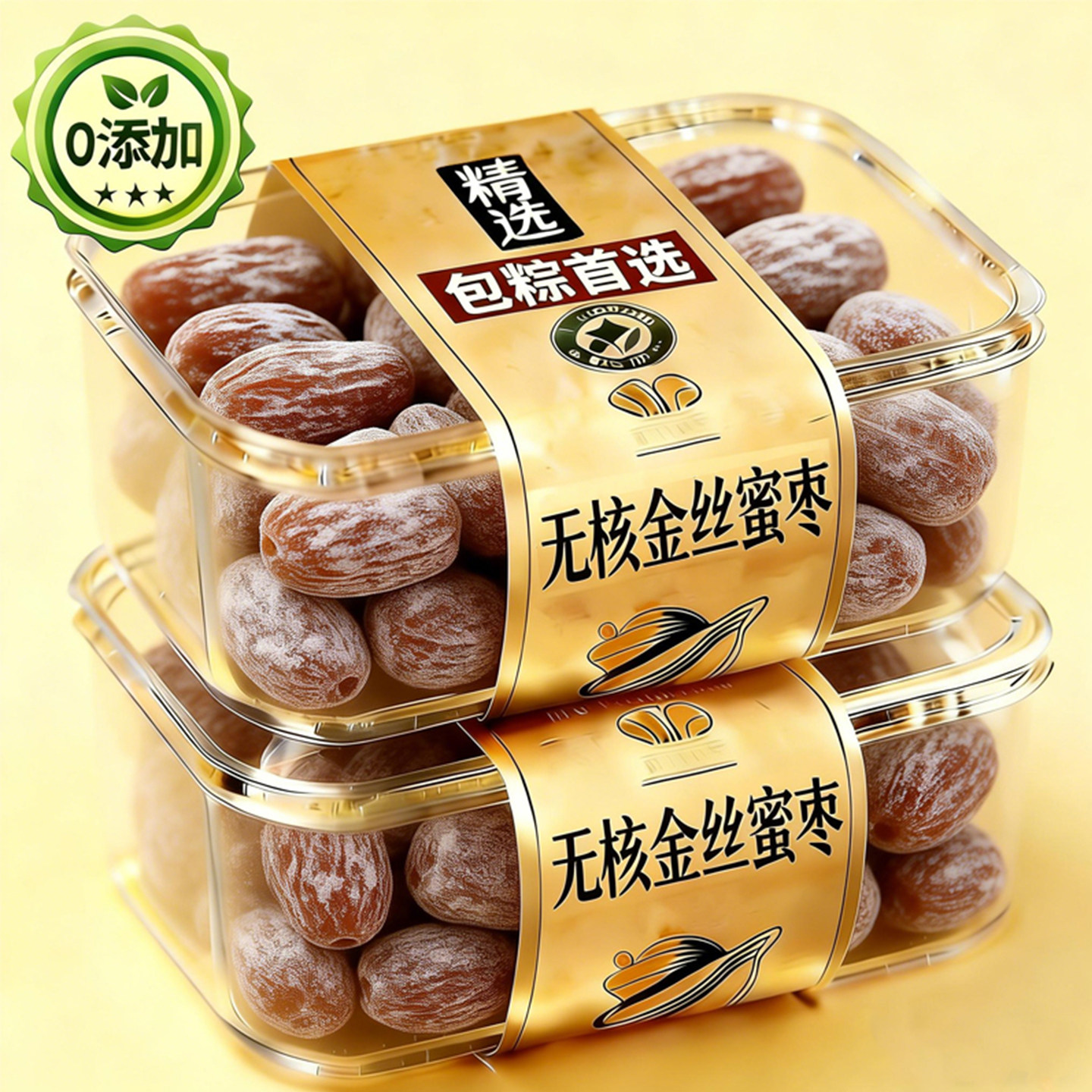新疆特产特级正宗无核金丝蜜枣特大粽子煲汤用喜糖独立官方旗舰店