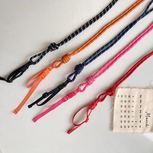 ballchain迷你小众刺绣手提斜挎包延长肩带mini包带绳带