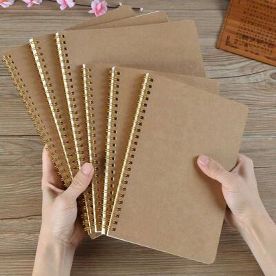 A4/A5/A6 Coil Notebook Lined Dots Blank Grid Paper Journal B