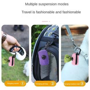 Dog Poop Bag Dispenser Hangingable Dog Poop Bag Holder Poo B