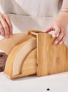 Hand Brewed Coffee Filter Paper Storage Rack Set Coffee