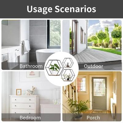 Floating Wall Shelf Sundries Storage Holder Living Room Home