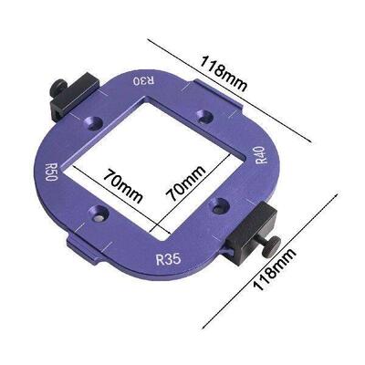 Precision Woodworking Corner Radius Tool Aluminium Jig Set