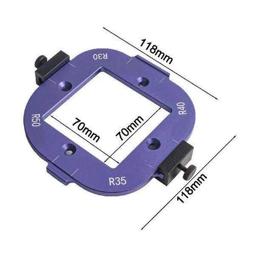 Precision Woodworking Corner Radius Tool Aluminium Jig Set