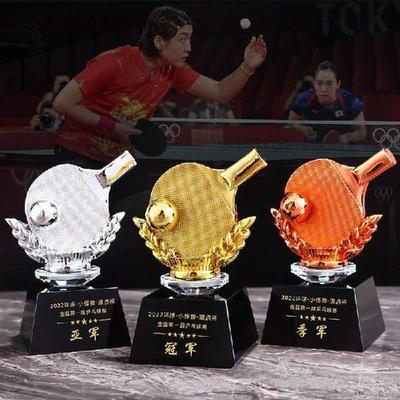 Customized Table Tennis, Volleyball, Balls, Crystal Trophy