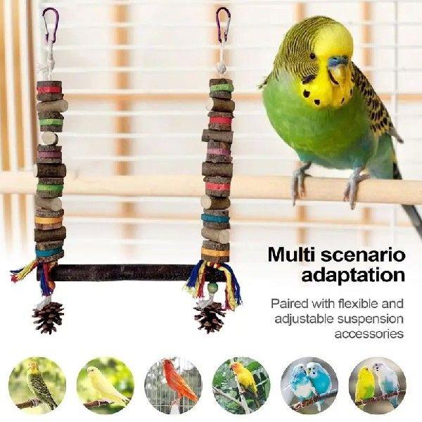 Parakeet Swing Hangable Cockatiel Cage Toy Tip-Proof