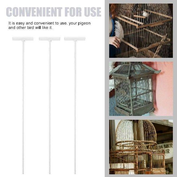 8 Pcs Bird Trap Cage Pigeons Way Door Coop Budgie Cages