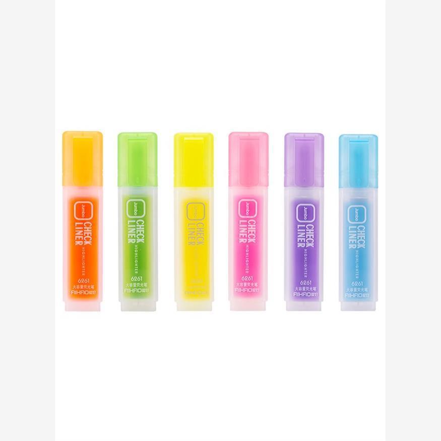 candy color double-headed highlighter marker pen萤光笔