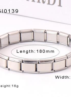 Stainless steel brlet electroplated detachable European and