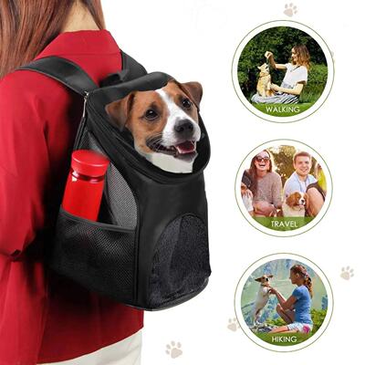 Pet Carrier Backpack Outdoor Dog Cat Backpack Ventilated Mes