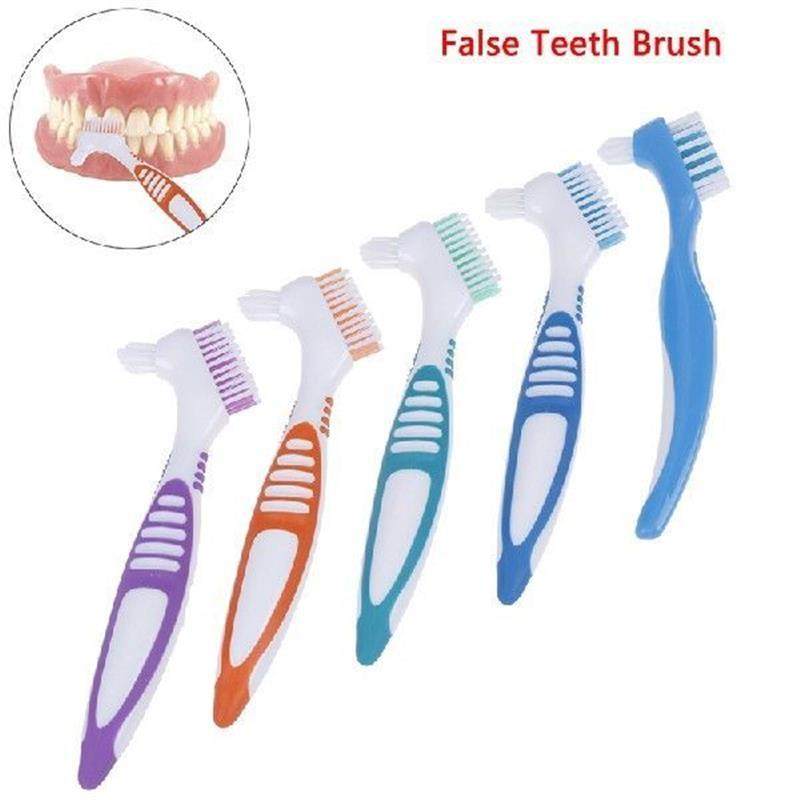 1PCS Denture toothbrush Travel cleaning toothbrWush False