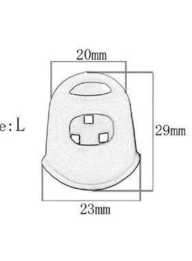 4 pcs Silicone Finger Guitar Guards Caps Fingertip