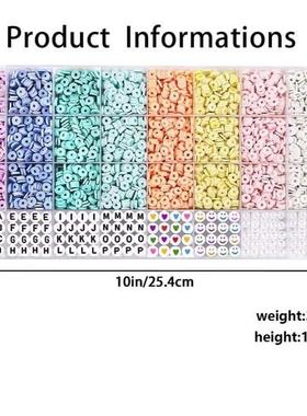 Clay Beads Bracelet Making Kit Beads DIY Friendship Bracelet