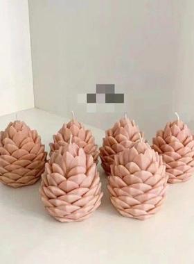 Pinecone Shaped Molds for Making Gypsum Decorations,